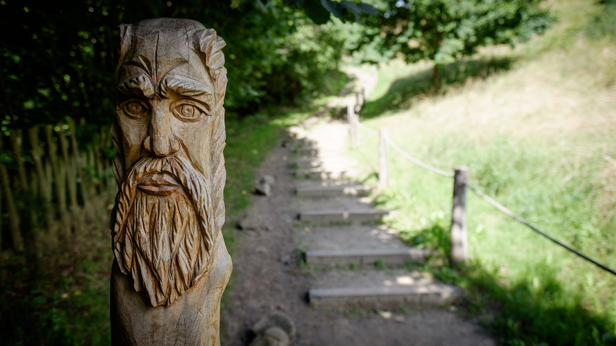 Teufelsmauer-Stieg an den Mittelsteinen