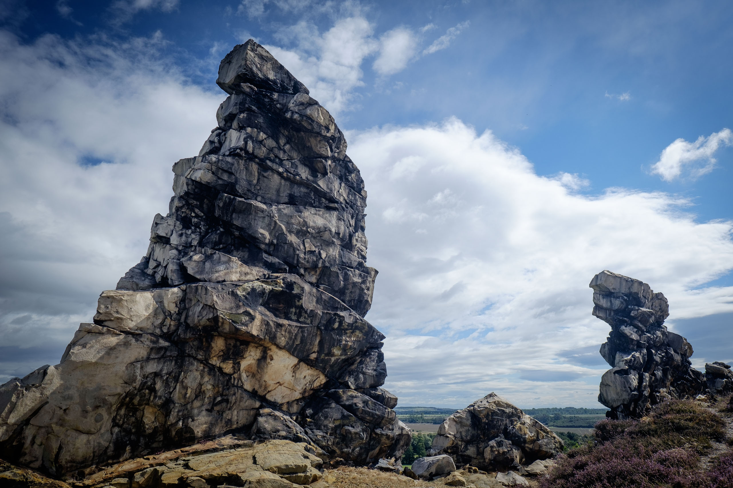 Teufelsmauer - Mittelsteine