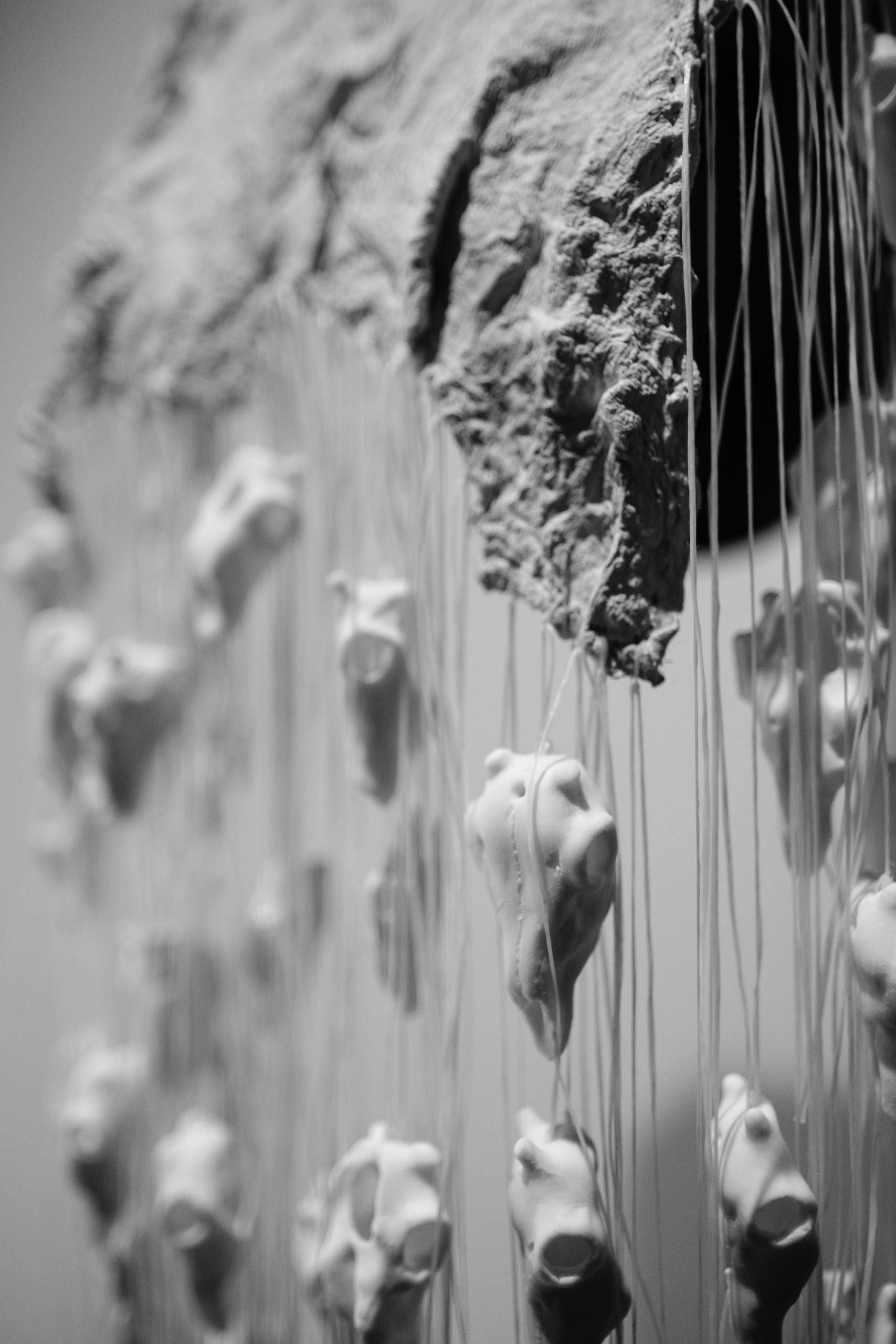 Porzellankette aus der Knochenasche von Rentieren