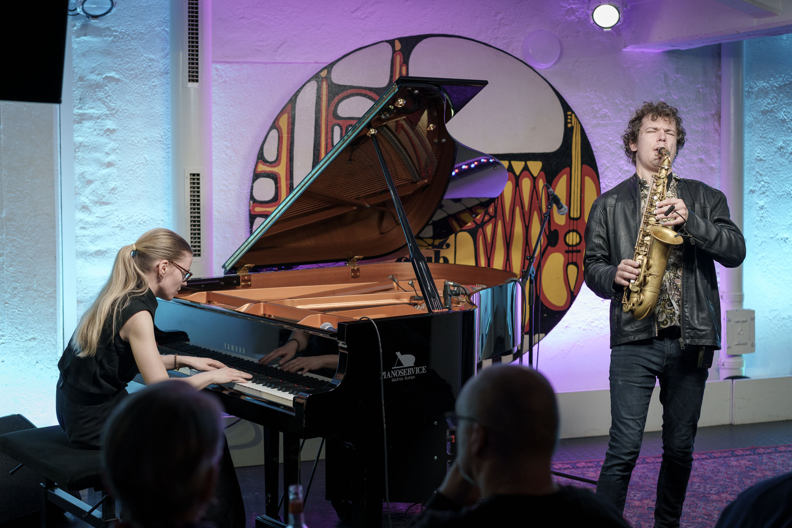 Johanna Summer (Klavier) - Jakob Manz (Saxofon)